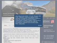 Tablet Screenshot of dolomitirentacar.com